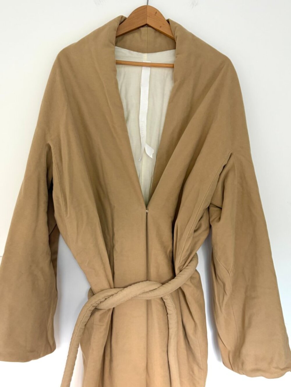 Vintage 90s Angelo Figus Padded Cotton Coat Womens 38 - Picture 11 of 16